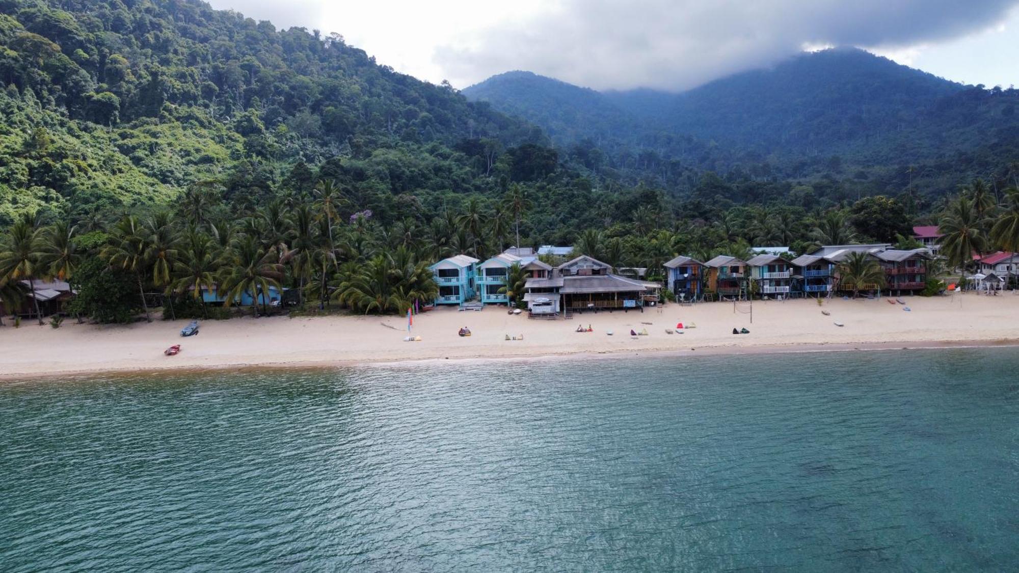 Pondok Beach Shack Kampong Juara Exteriér fotografie